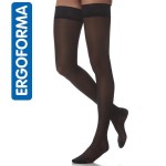 Чулки антиварикозные, Ergoforma (Эргоформа) р. 2 арт. 211 1 класс компрессии 18-22 мм черные