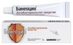 Банеоцин, мазь для наружного применения 250 МЕ/г+5000 МЕ/г 5 г 1 шт
