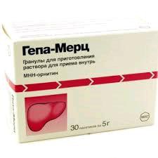Гепа-Мерц гран. д/р-ра д/приема внутрь 3 г 5 г 10 шт.