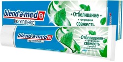 Зубная паста Blend-a-med комплекс отбеливание + природная свежесть мята и эвкалипт 100 мл