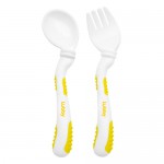 Набор для кормления, Lubby (Лабби) арт. 0025/4517 ложка и вилка с антискользящим покрытием