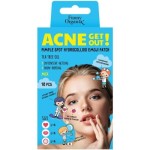 Эмодзи-патчи, Funny Organix (Фанни Органикс) 18 шт Акне гет аут гидроколлоидные локальные с маслом чайного дерева