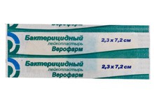 Лейкопластырь бактерицидный р. 2.3смх7.2см 1 шт.